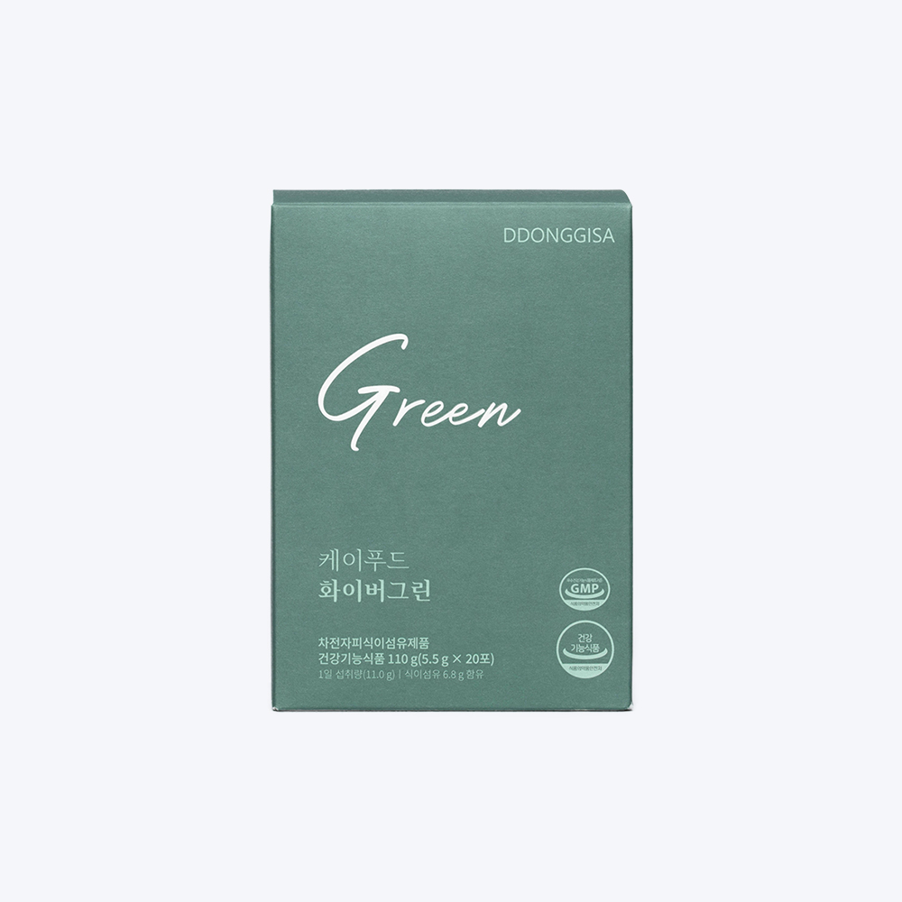똥기사몰 케이푸드 화이버그린 20포 차전자피 식이섬유 : kfood shop