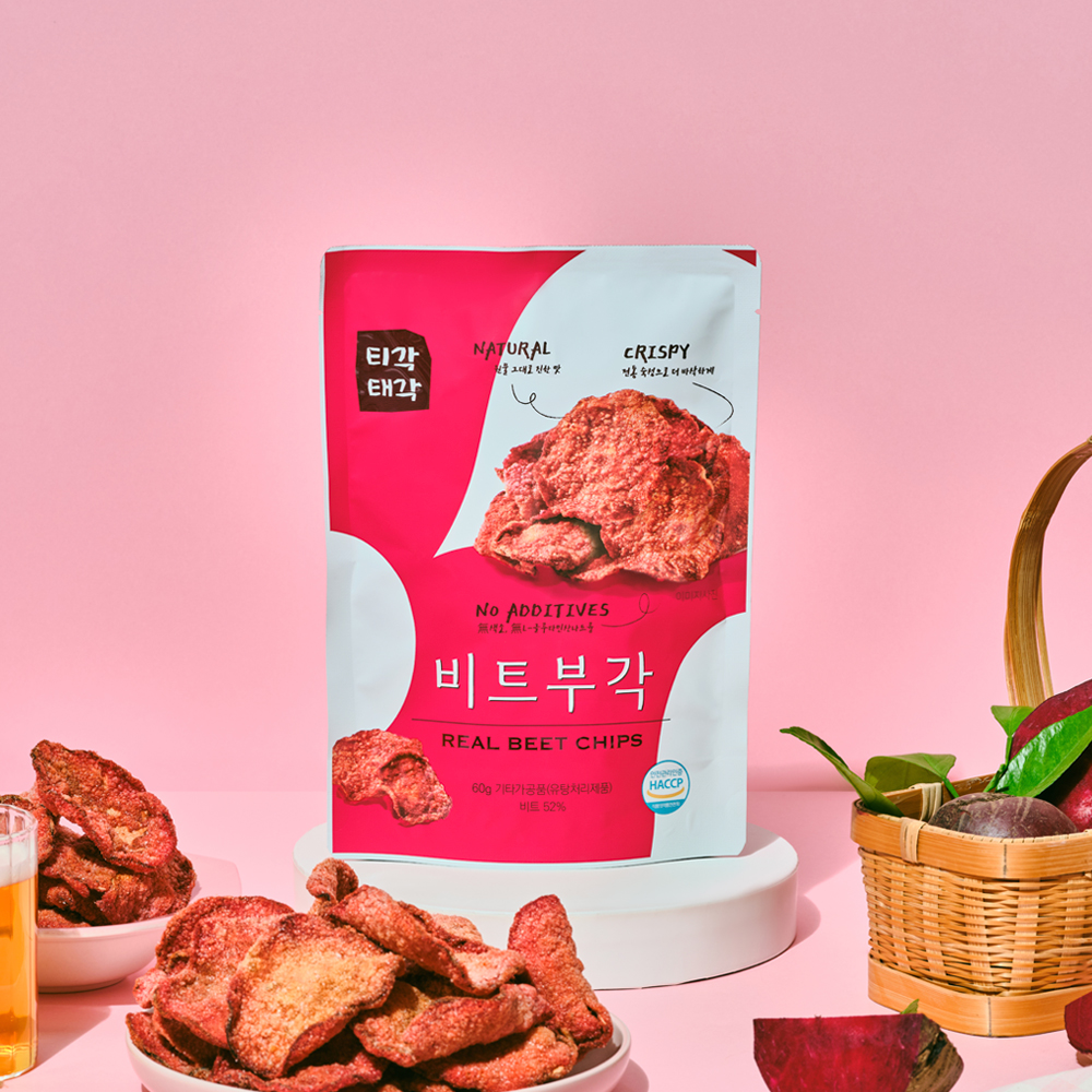 바삭고소 김부각 60g x 5봉 외 9종 속초 중앙시장 명물 티각태각 : 티각태각