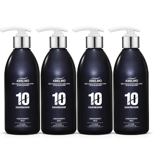 아벨모 탈모증상완화 헤어샴푸 300mL x 4ea : 아벨모