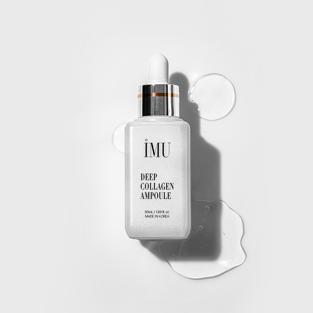 아이엠유 모공 탄력케어 미백 홍조 주름 개선 비건 콜라겐 앰플 50ml, 1개 : IMU KOREA