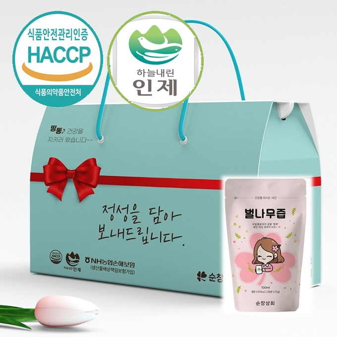 이벤트 강원도 벌나무즙 벌나무엑기스 벌나무무추출액99% 100ml 30포 진액 : 순창상회