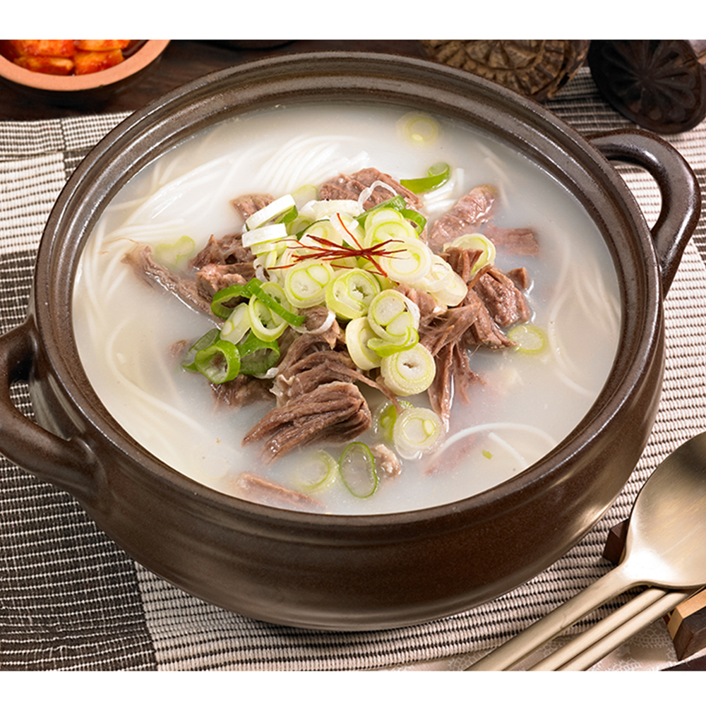 고향식품 옛맛 설렁탕 600g (25개) 업소용 식당 사골 만두국 떡국 곰탕 육수 식자재 : 마켓별하익스프레스