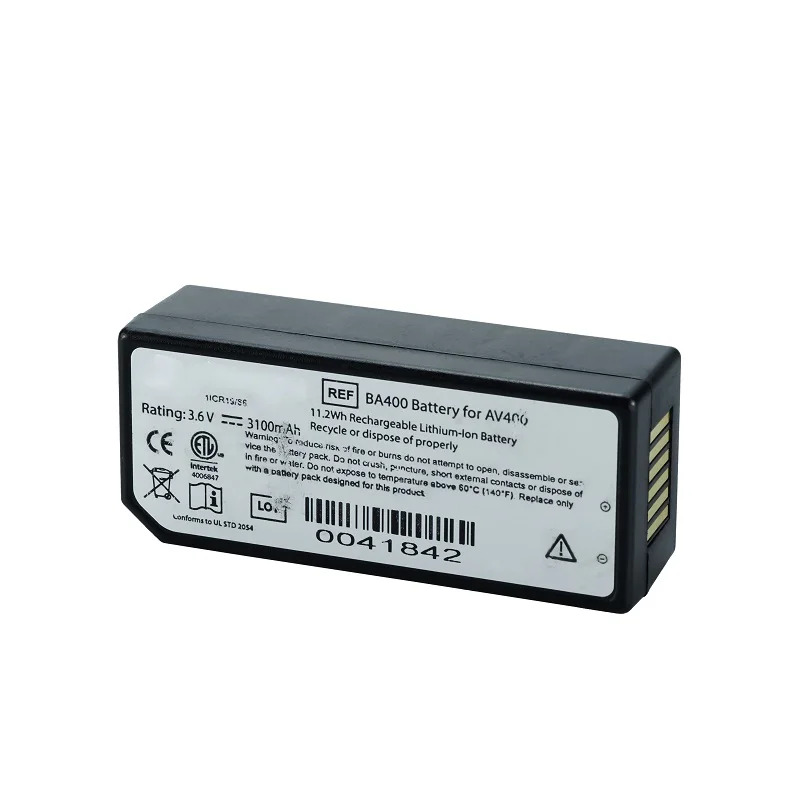 정맥 Accuvein AV400 시각화 램프 배터리 3.6V 3.1mAh : 디알에이물산