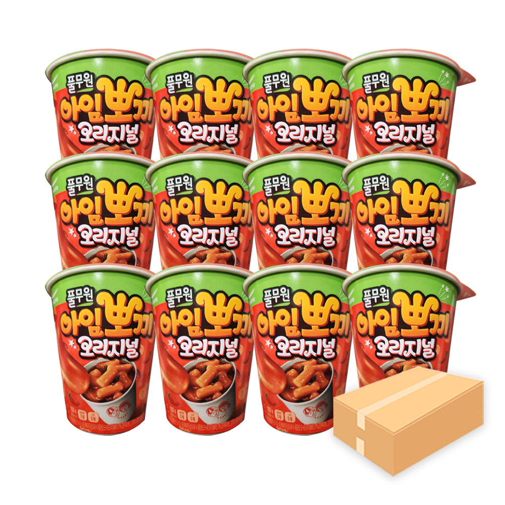 풀무원 아임뽀끼 오리지널 102g x 12개(1박스) : ecofood