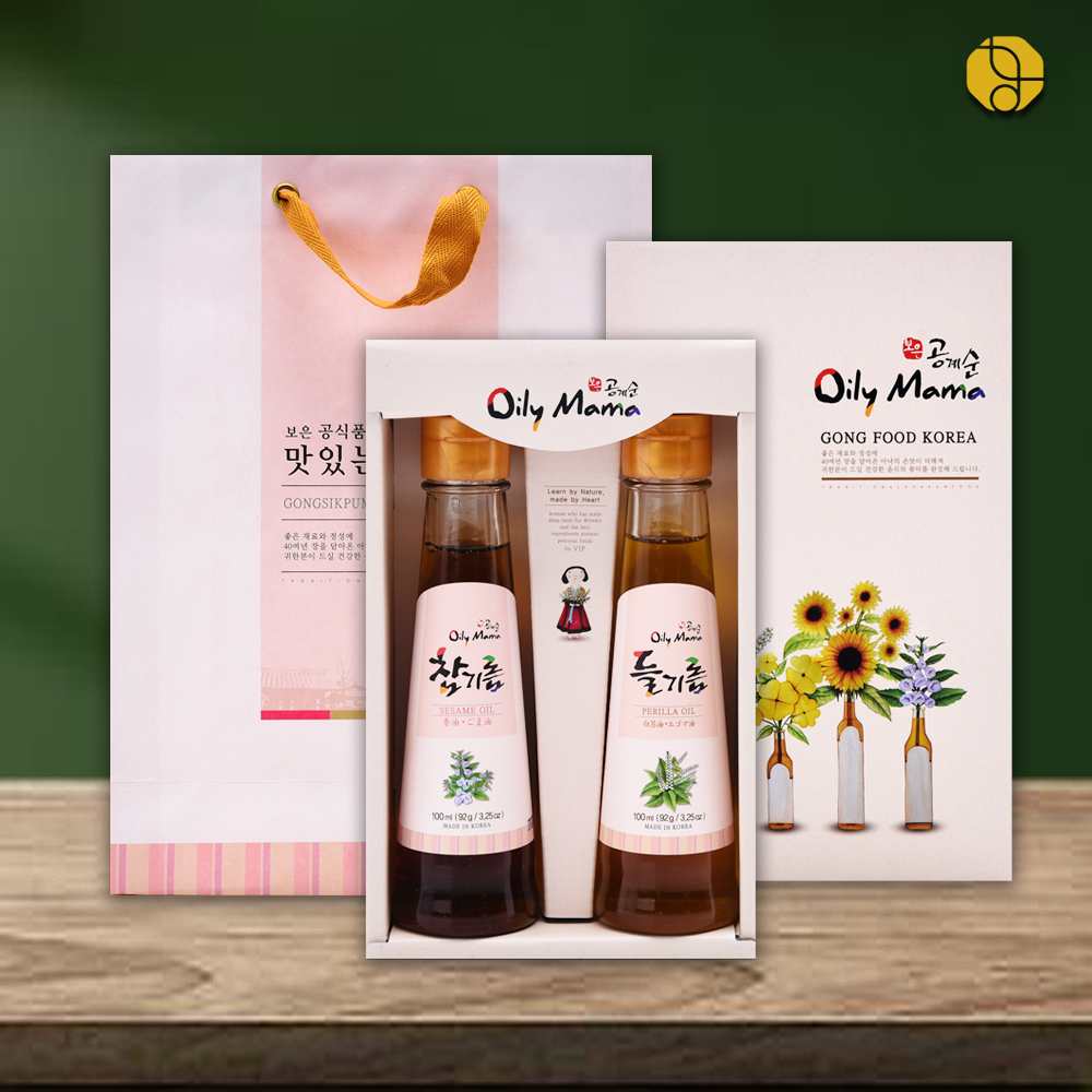 프리미엄 기름 100_2set (참기름,들기름) : 공식품영농조합법인