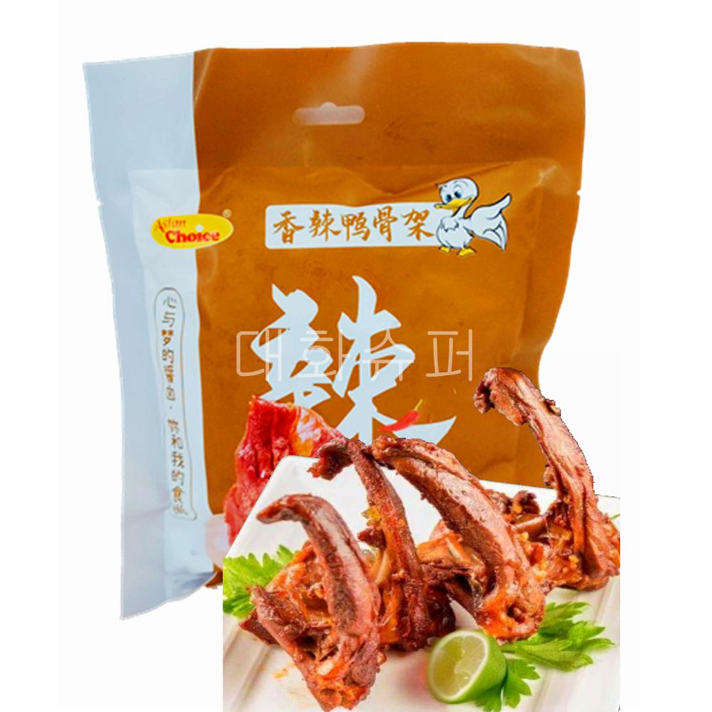 마라 오리 쇄골 240gx1개 매운 오리쇄골 오리갈비 스파이 덕 콜라본 : 행복마켓몰