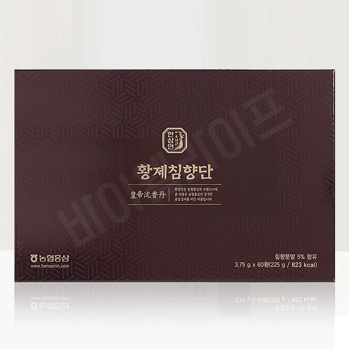 한삼인 황제침향단 3.75g 60환 쇼핑백포함 : 바이웰라이프