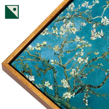 명화액자 캔버스 두꺼비집가리개 액자 빈센트 그림 고흐아몬드나무 별이빛나는밤 고호 대형 : HILLZO-LYU