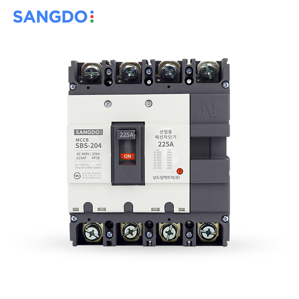SBS-204 (250A) 사무실 상가 매장 업소 전기 화재 예방 전기차단기 산업용차단기 상도일렉트릭 국내생산 KS제품 상도차단기 : DJ전기조명