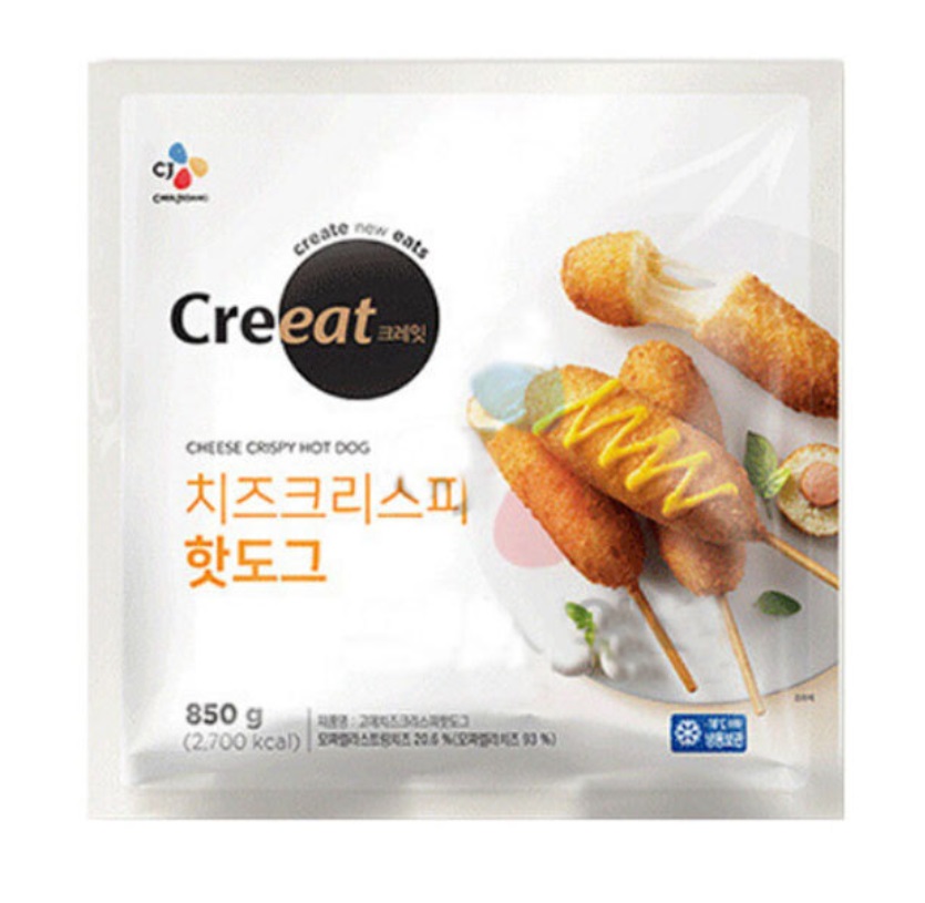 크레잇 고메치즈크리스피핫도그 CJ 850G(85Gx10EA) : 스도야