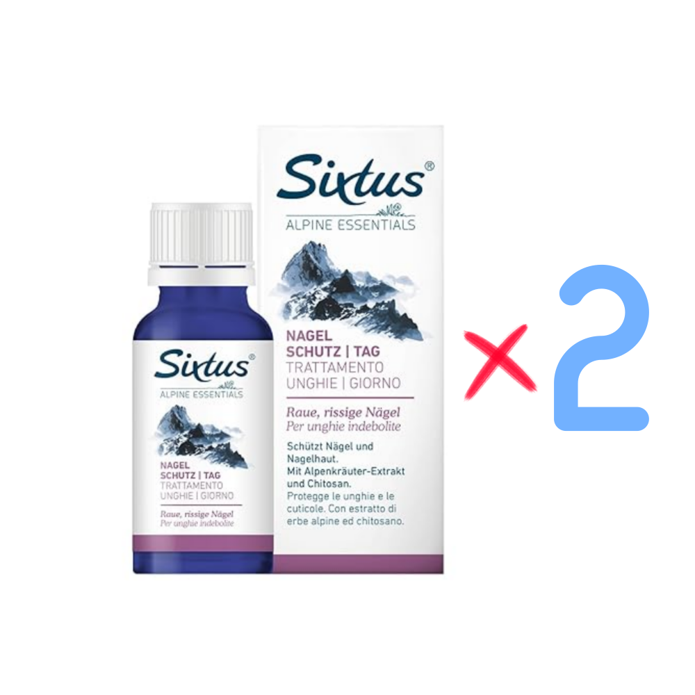 독일 SIXTUS 식스투스 네일 프로텍션 팅크 손발톱 케어 오일 20ml 2개 세트 직배 : 만조쿠샵