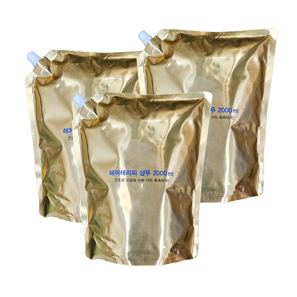 헤어테라피 대용량 리필 샴푸 2kg 3개 : 비품이조은