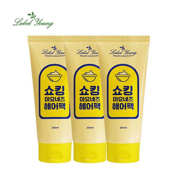 라벨영 쇼킹마요네즈헤어팩2+1 /건조/푸석/극손상/트리트먼트/영양케어 : 원라이브:브랜드