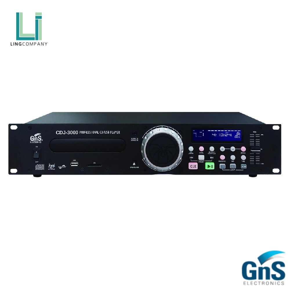 GNS CDJ-3000 CD USB 플레이어 (리모컨 포함) : 링컴퍼니