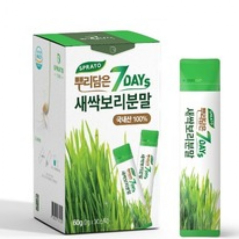 (2g30포) 새싹보리 건강기능식품 7일분60g 스틱형 : 비케이코리아몰