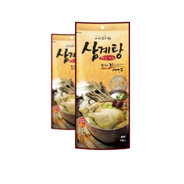 예다원 국내산 삼계탕재료 티백형 50개 박스 : 다담아몰