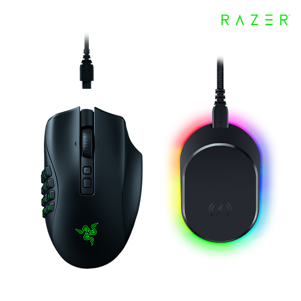 레이저코리아 Razer Naga V2 Pro 무선 충전팩 : 주식회사 석경아이티