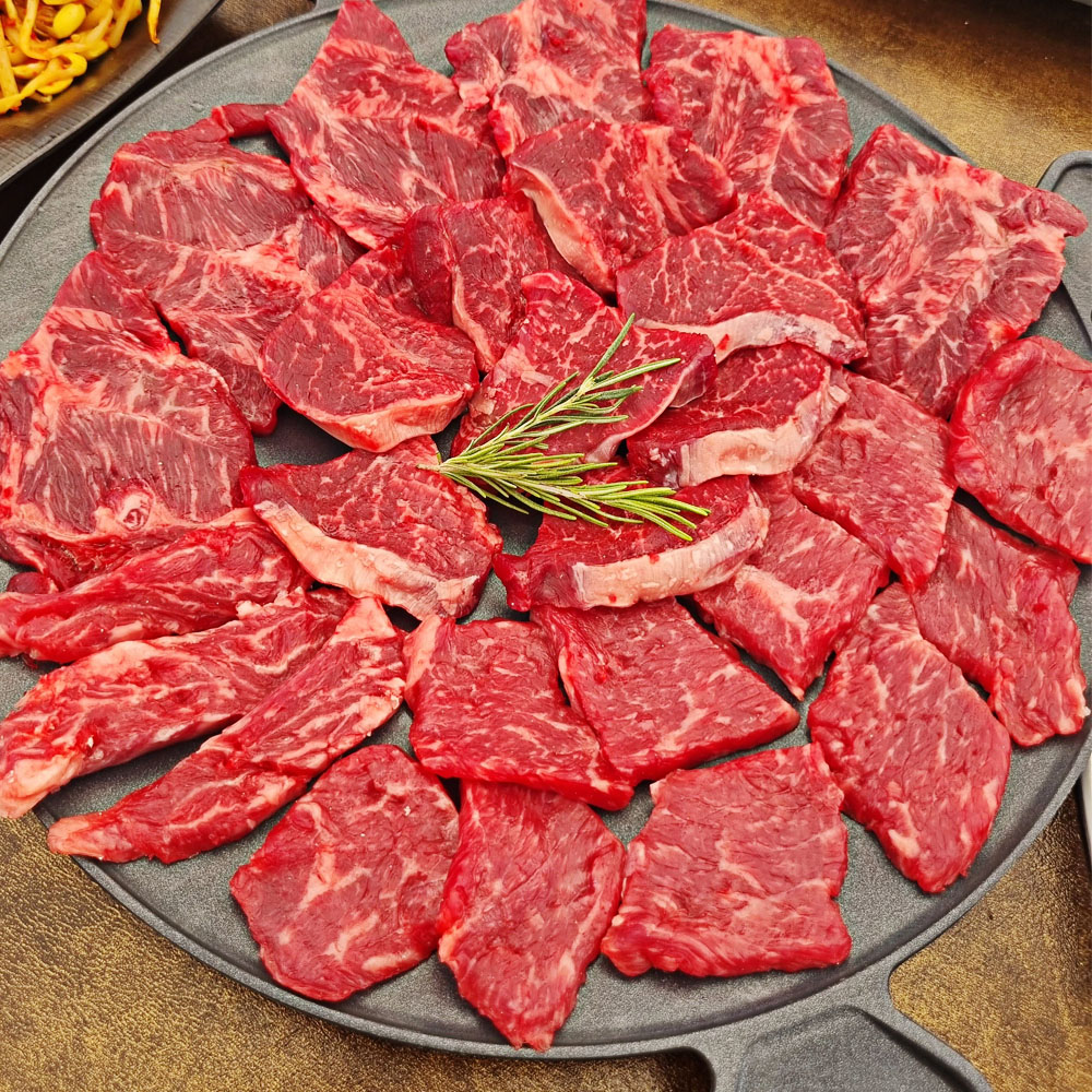 한우 암소 못난이 막구이 500g : 다우한우