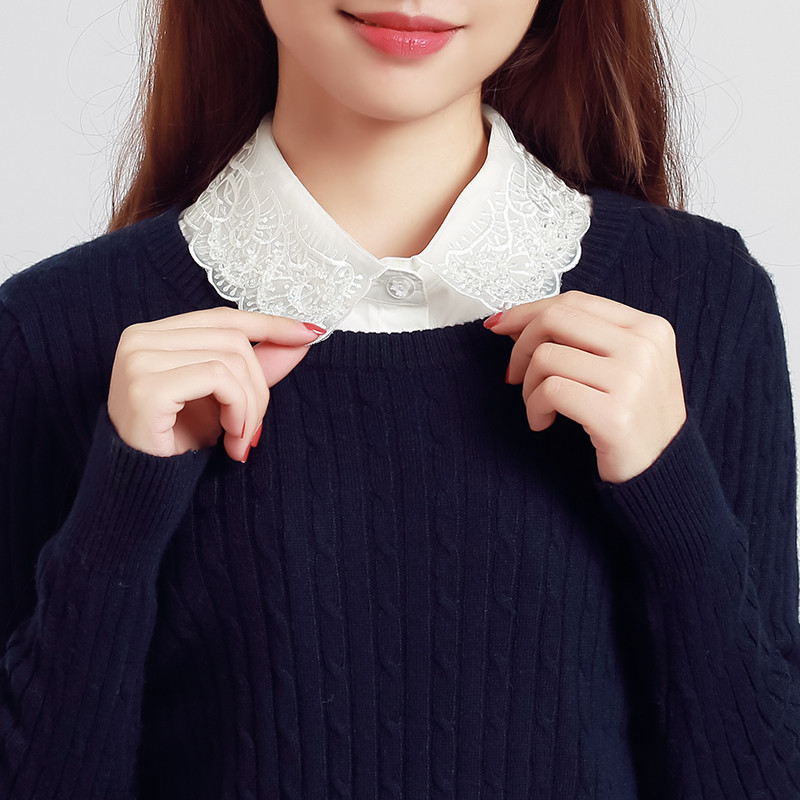 비즈카라/페이크카라 레이스 블라우스 넥카라 케이프 : 하나뿐인걸