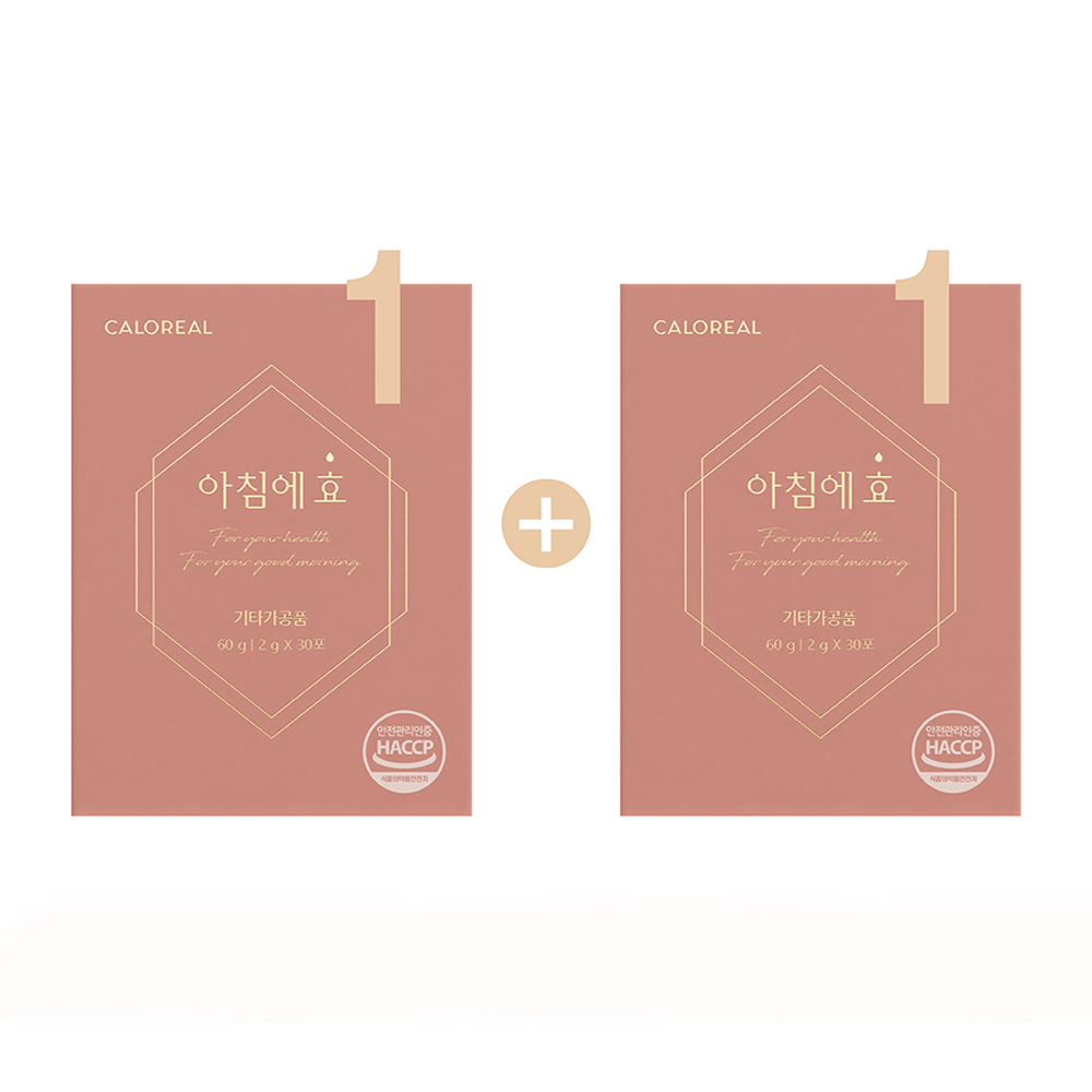 고구마맛효소 칼륨효소 소화효소 아침에 효 1+1 60포 : 칼로리얼