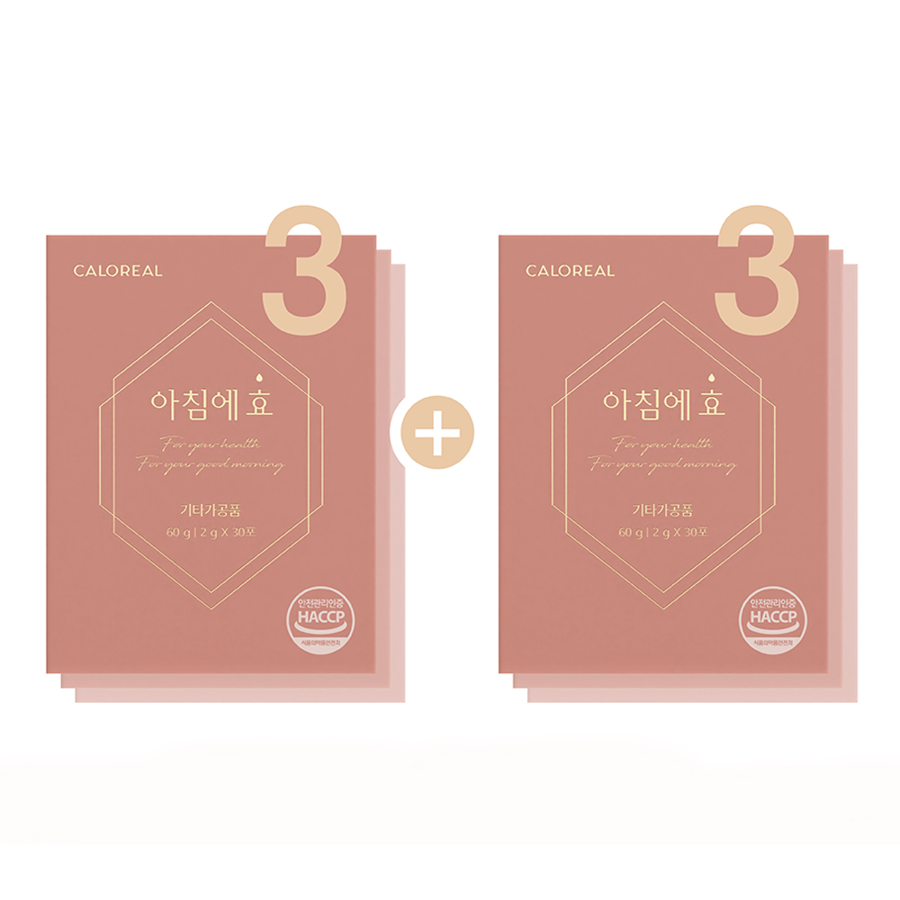 고구마맛효소 칼륨효소 소화효소 아침에 효 3+3 180포 : 칼로리얼