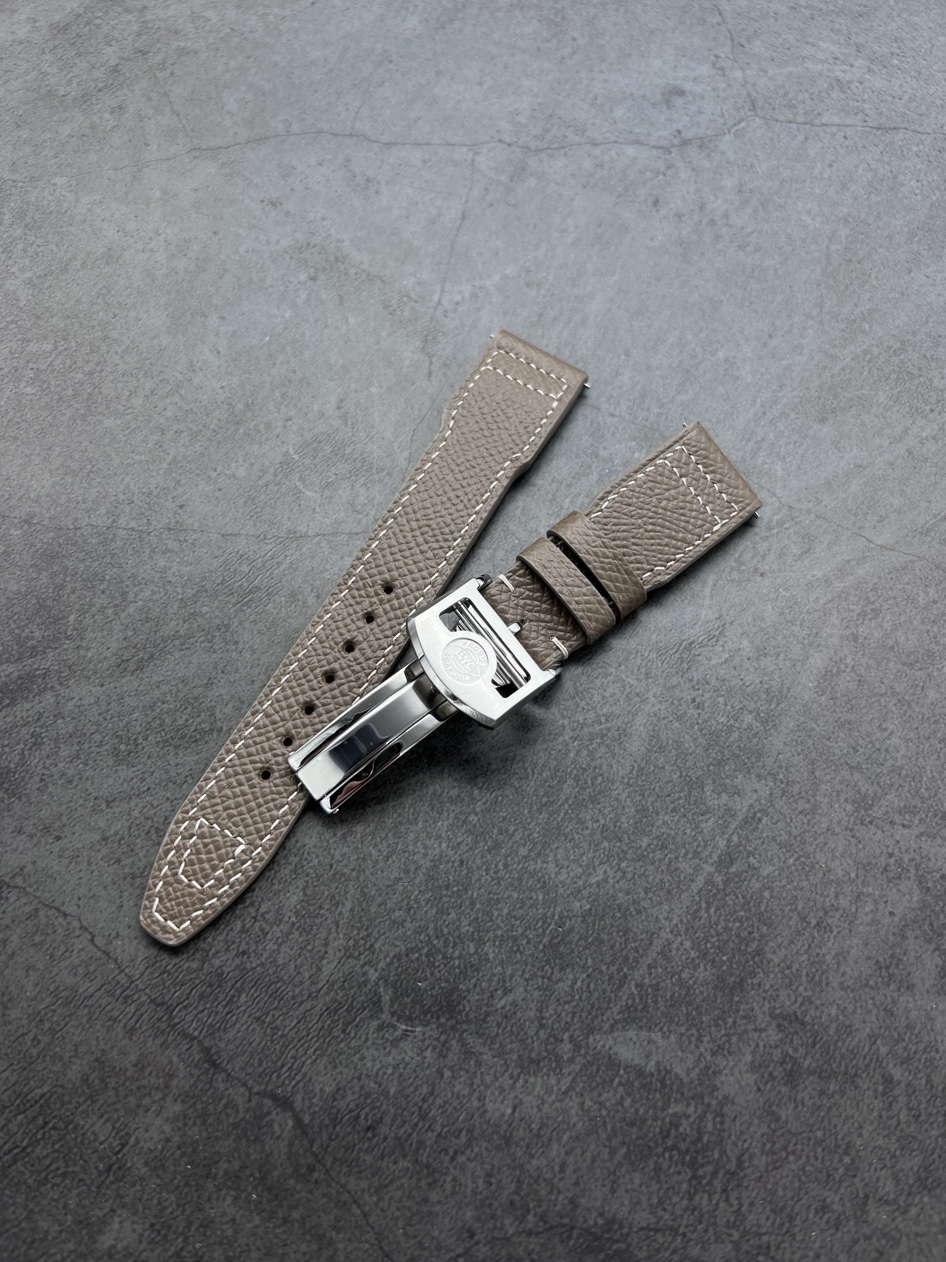 iwc 스트랩 iwc 앱송 소가죽 스트랩 에토프 : 스쿠알로 스트랩