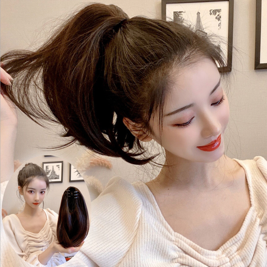루시 숏 포니테일 헤어피스29cm : 하이유니 Hi-Yuni