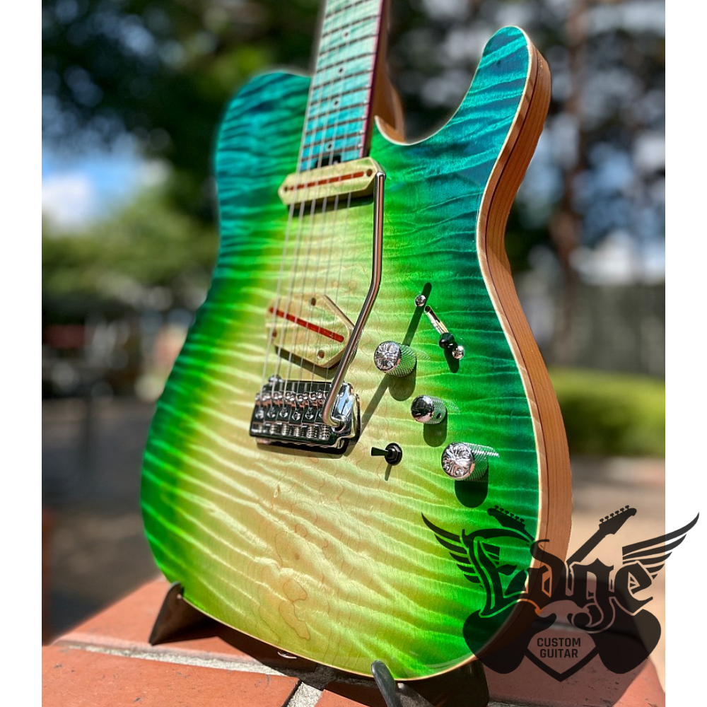 Edge Custom - CORSA24 EV510 GREEN MAMBA  엣지커스텀 텔레캐스터 그린맘바 : 운정악기