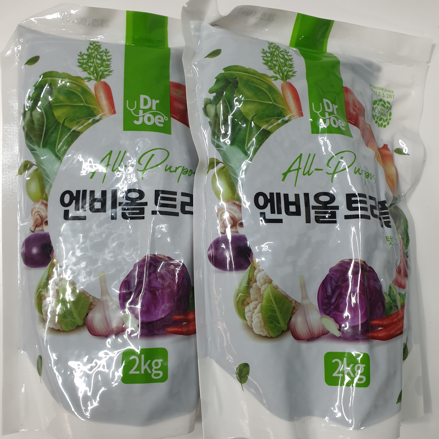 트리플 비료 누보 엔비올 친환경비료 텃밭 화분 완효성비료 2kg : 태웅씨앗자재마트