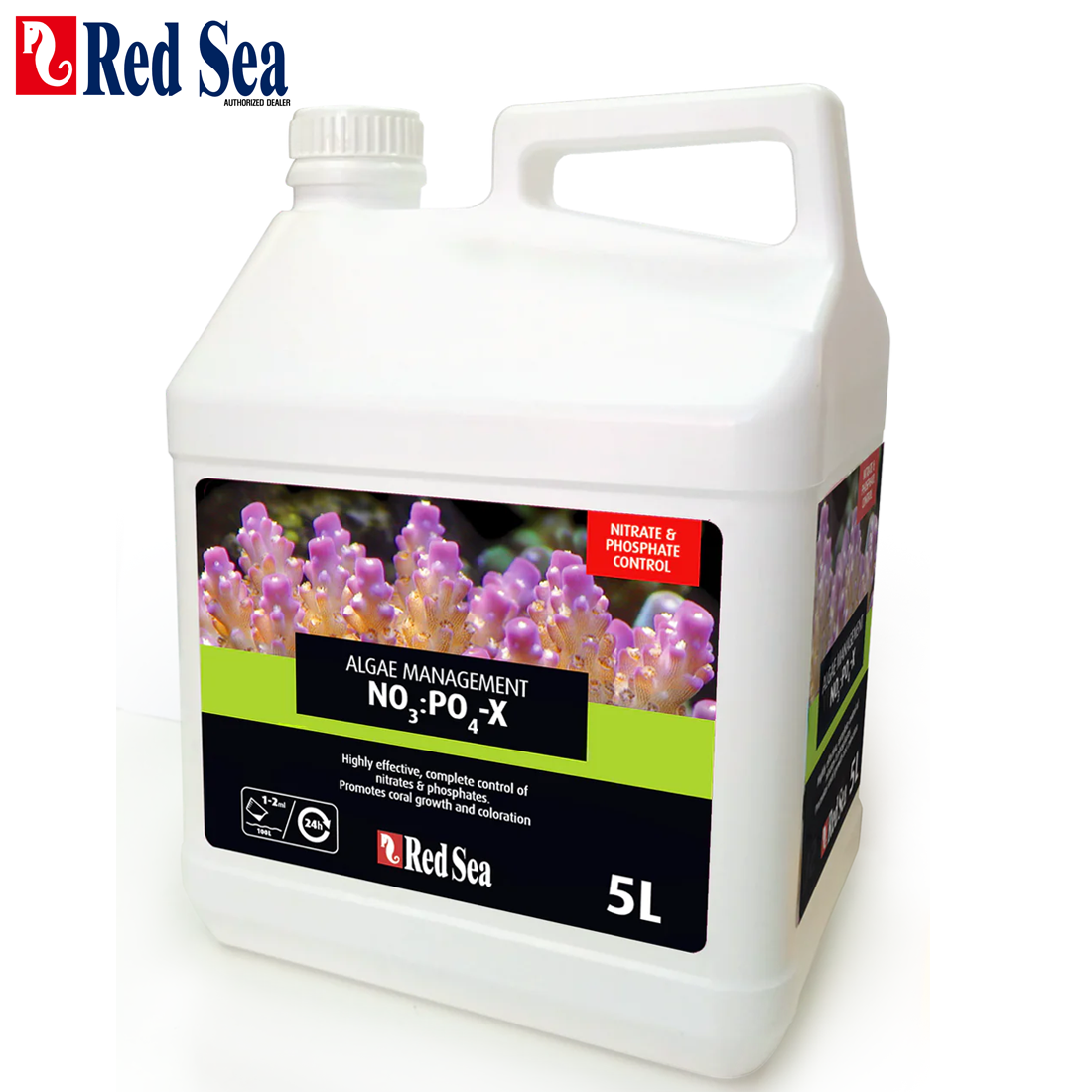 레드씨 Redsea 알게 매니지먼트 NO3/PO4-X 5L 질산염 인산염 제거 산호 : 제이케이리테일