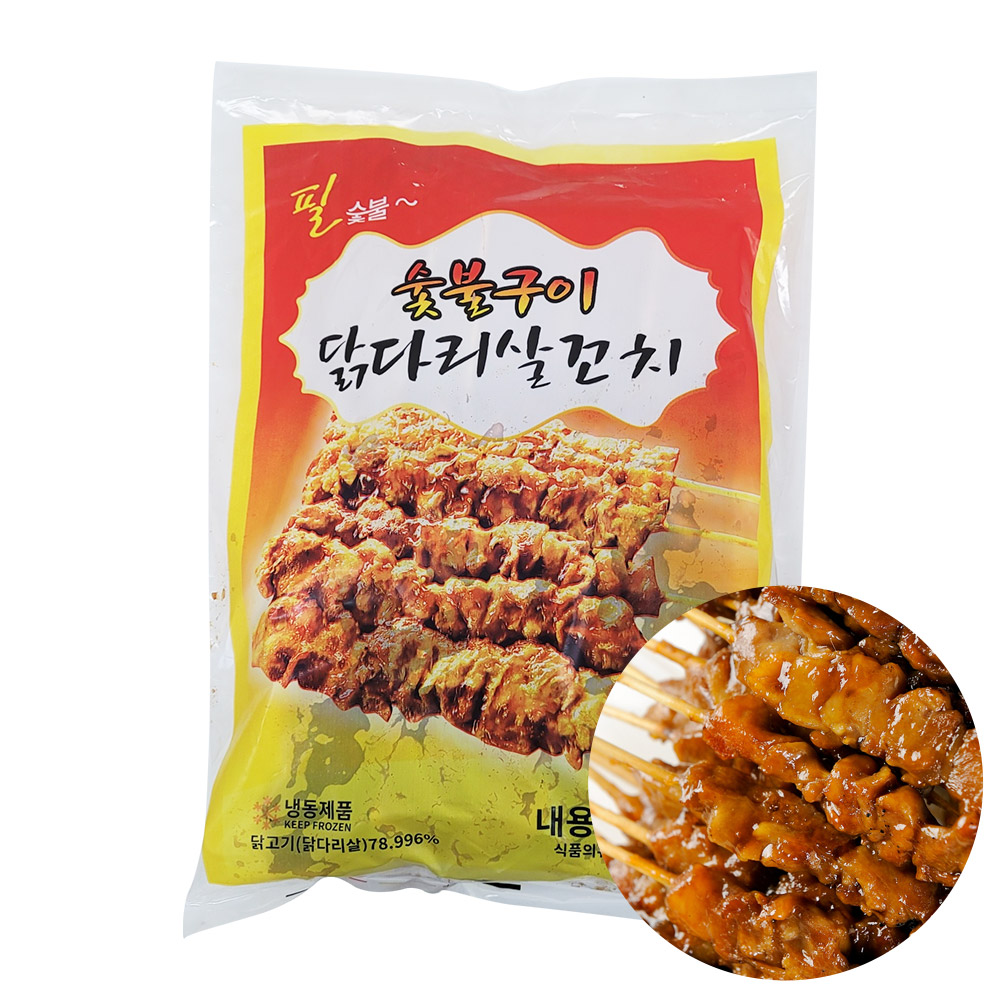 화영 숯불구이 닭꼬치 80gx20개입 1.6kg : 푸드창고 FOODSTORE