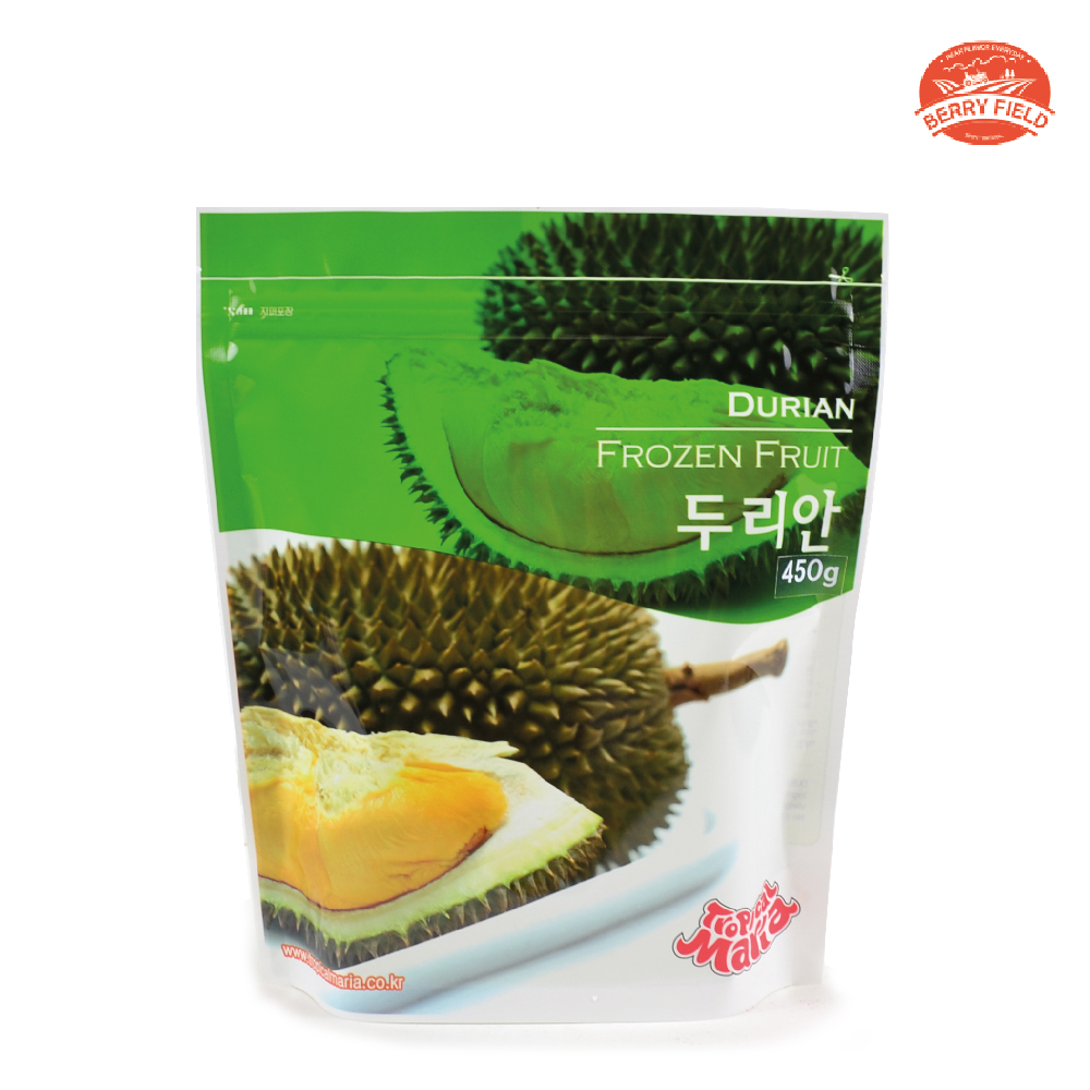 냉동 두리안 베트남산 450g 베리필드 열대과일 맛있는 황제 과일 : 베리필드샵