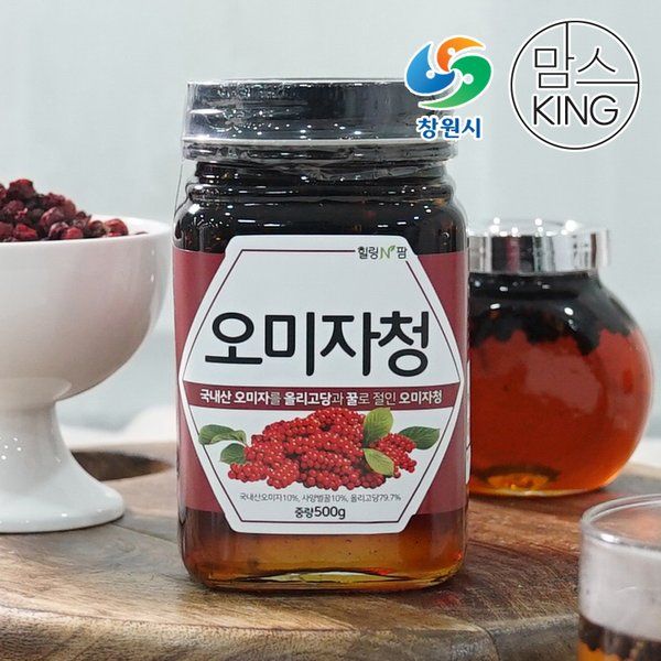 창원몰 창원몰가고파힐링푸드 오미자청 500g -인증 : 하늘집