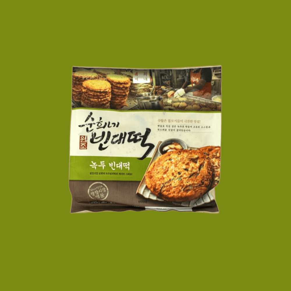 피코크 순희네 빈대떡 400g X 4개 맛좋은 : 루키두스