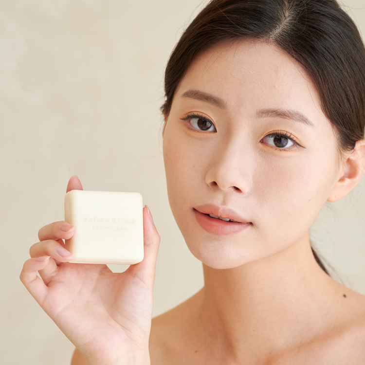 네이처앤루나 스칼프 멘톨 쿨링 모발볼륨 헤어샴푸바 100g : 정동제약