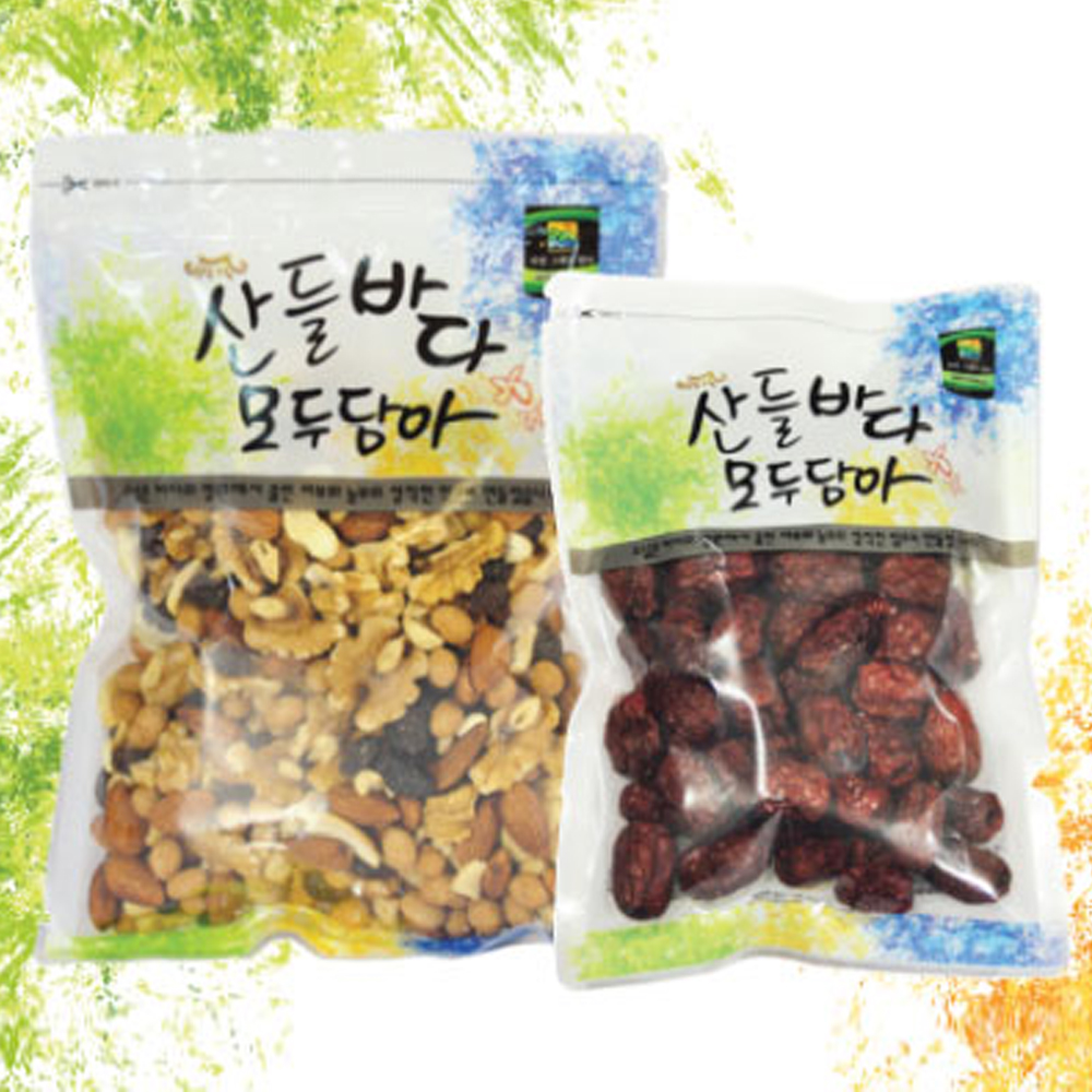 식품포장지 공용포장지, 산들바다 모두담아 100장 14x19cm (지퍼 선택) : 홍진포장
