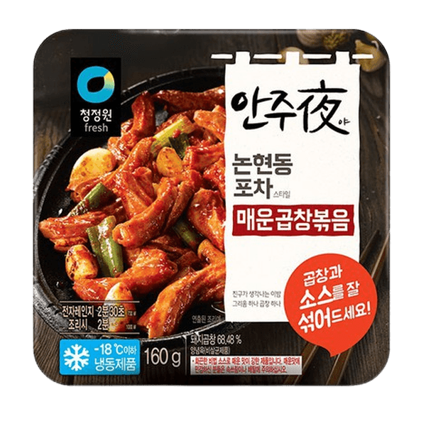 청정원 안주야 닭발 마늘근위 매운 껍데기 곱창 막창 : 보랏빛마켓 브랜드샵