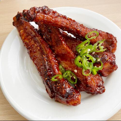 [쫀득 부드러운 대박 숙성 쪽갈비]간편 푸짐한 살고기 홈파티 캠핑 안주 야식 간식 : 보비안