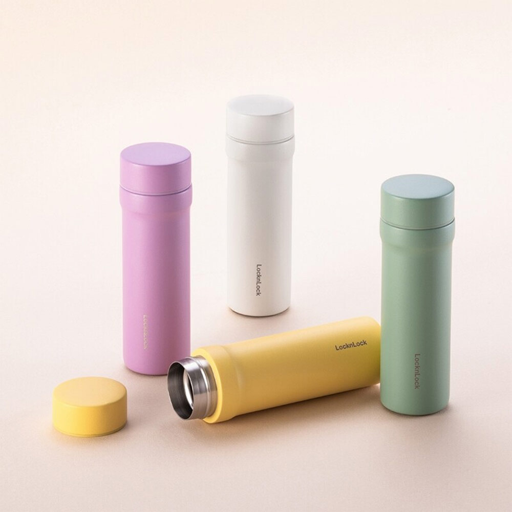 락앤락 미니 텀블러 가벼운 소형 작은 텀블러 휴대용 초 포켓 150ml 데일리 : 탑 플레이스