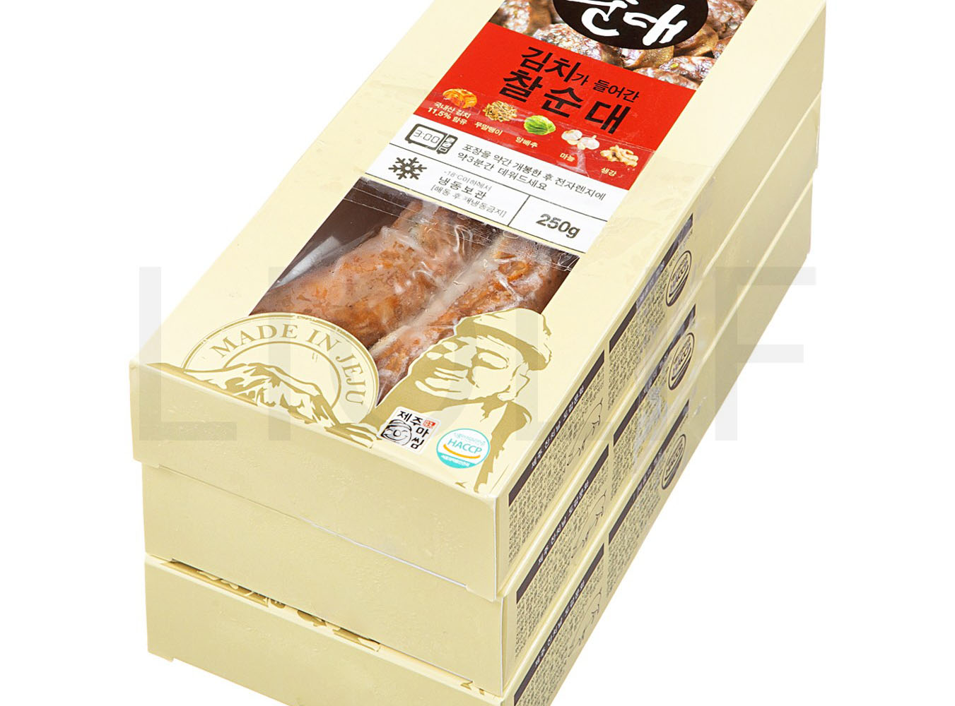 탐모라식품 순대 김치가 들어간 찰순대 (냉동) 250g 3팩 : SUPER SALE
