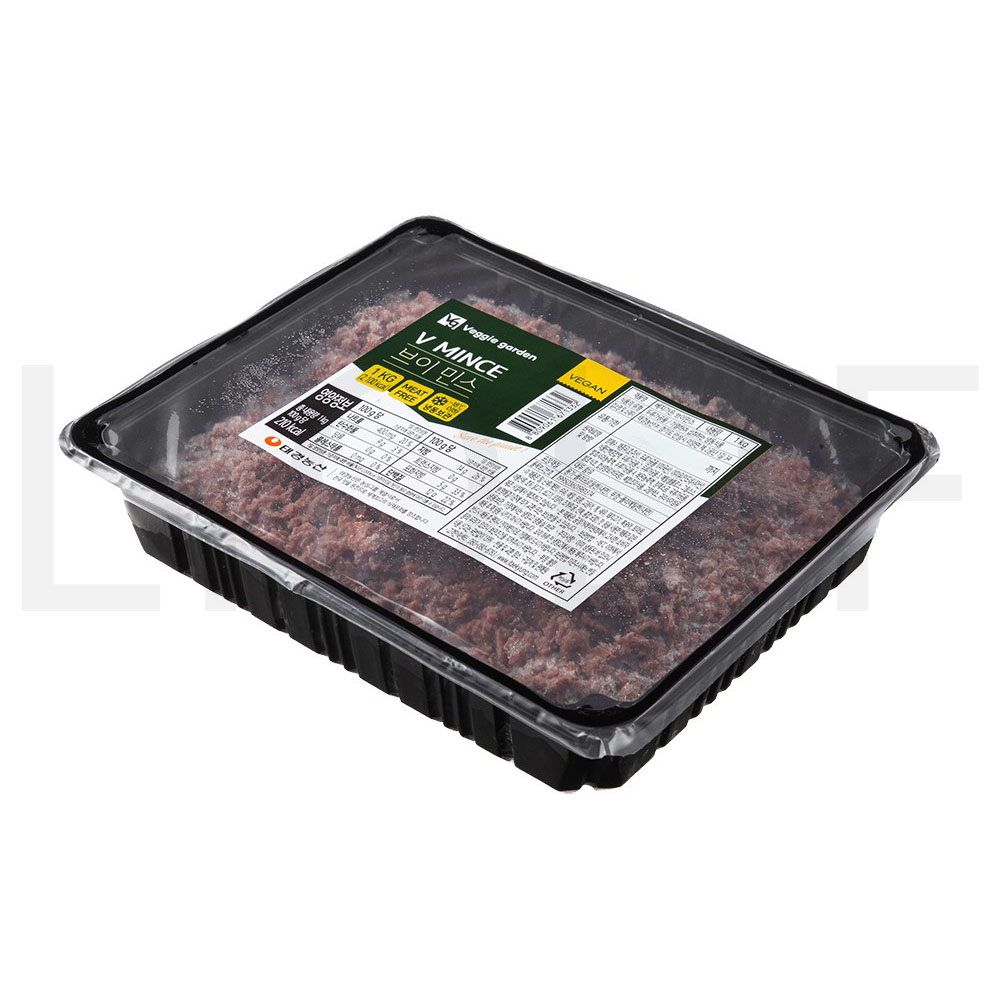 베지가든 튀김류 비건 브이민스 (냉동) 1kg 1개 : SUPER SALE