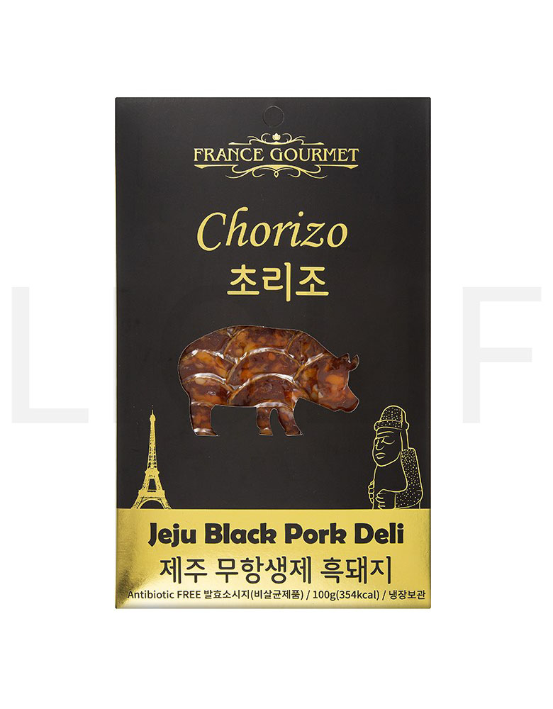 프랑스구르메 소시지 무항생제 초리조 슬라이스 소시지 100g 2개 : SUPER SALE