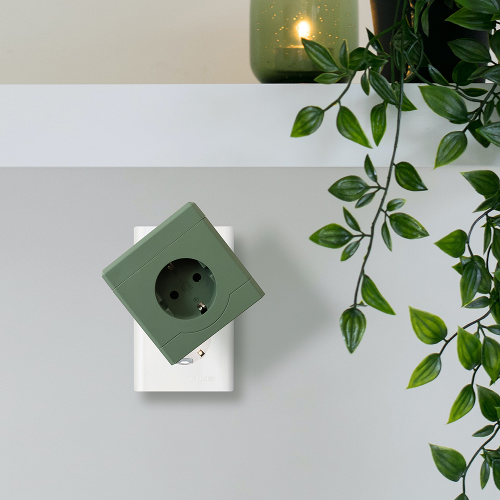 에코너 MT01 큐브 디자인 멀티탭 4000W 고용량 USB C타입 멀티 콘센트 : 케이하이몰