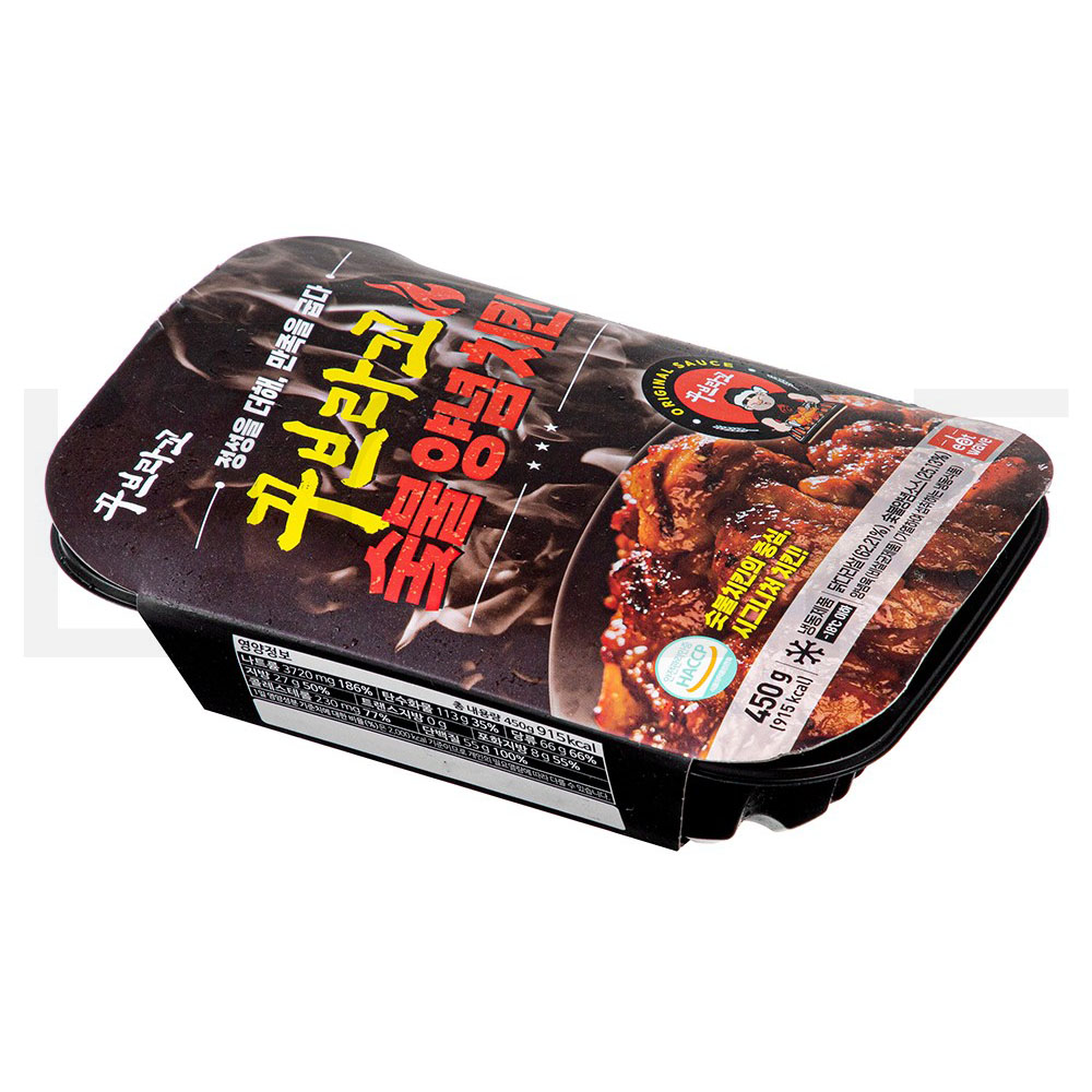 꾸브라꼬 기타냉동/간편조리식품 숯불 양념 치킨 (냉동) 450g 1개 : SUPER SALE