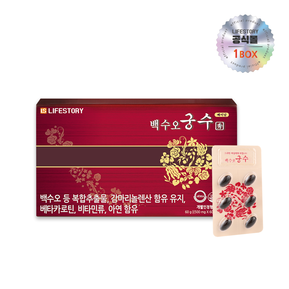 좋은버릇 백수오궁수 여성 갱년기 건강 1박스 (1개월분) : LIFESTORY