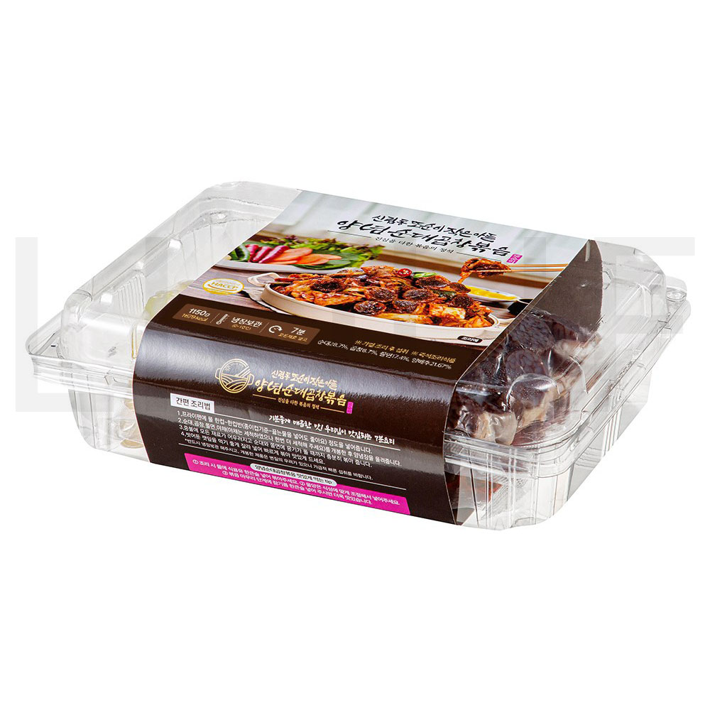 신림동또순이 순대 작은아들 양념 순대곱창볶음 1150g 1팩 : SUPER SALE