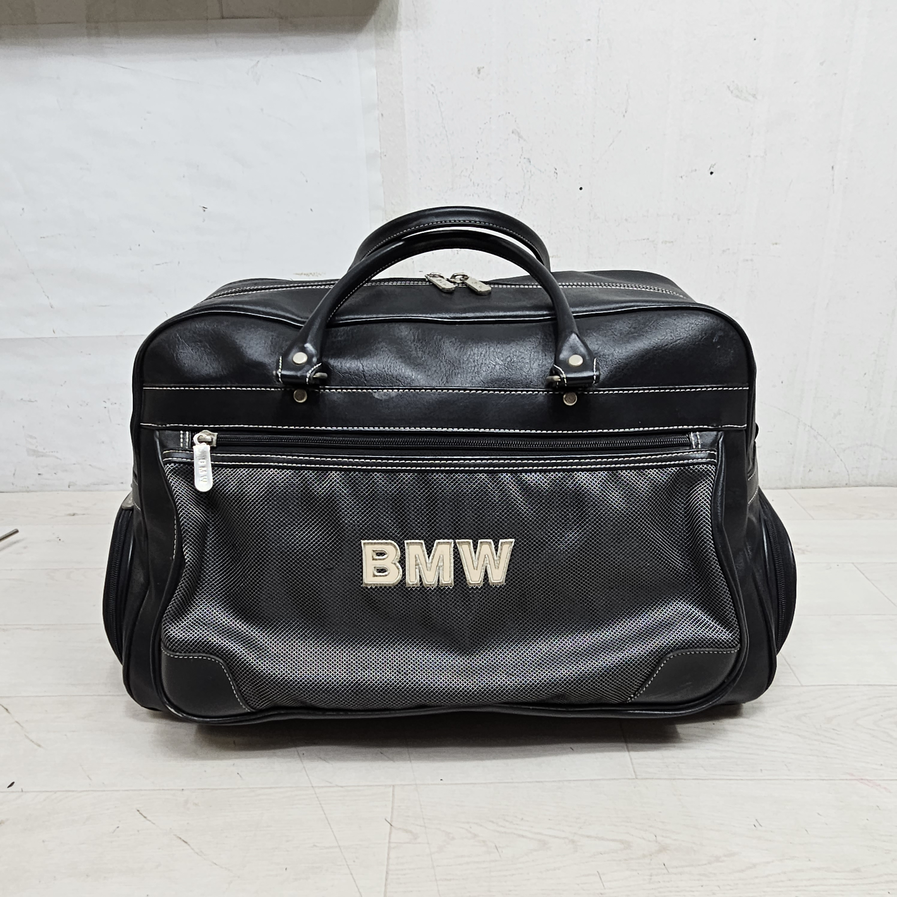 BMW골프기방 보스턴백 합성피혁 블랙 : 사랑상회