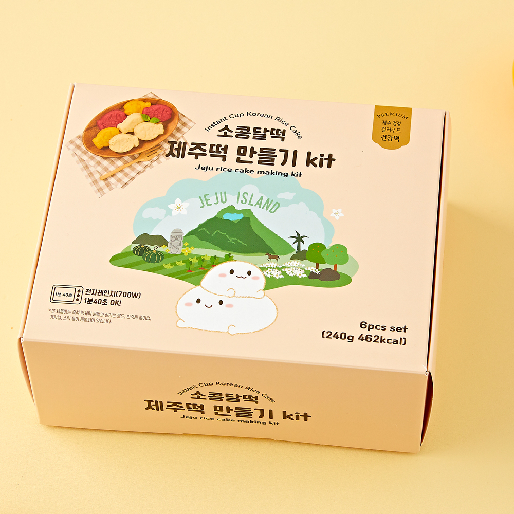 제주떡 만들기 Kit : 소콩달콩