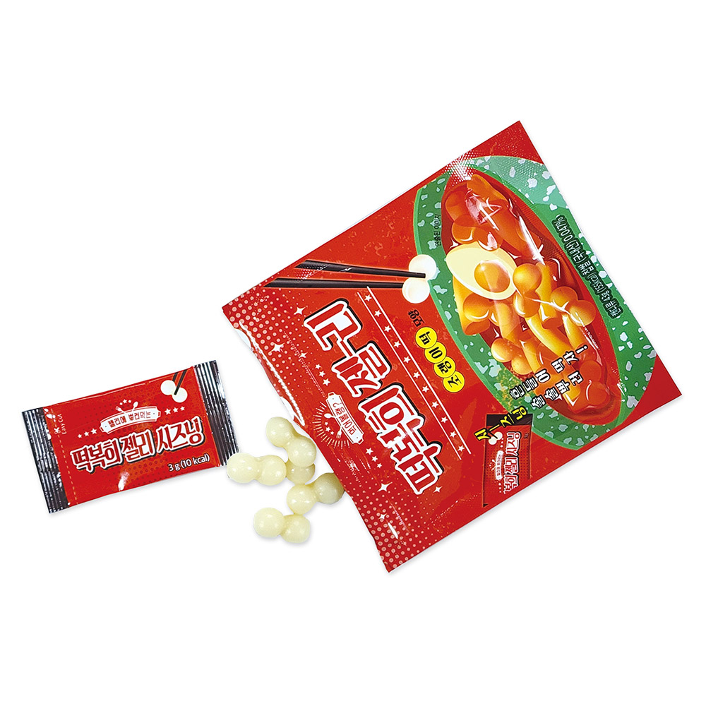 떡복희 젤리 43g 8개 떡볶이맛 시즈닝 아이들 간식 : treefarm