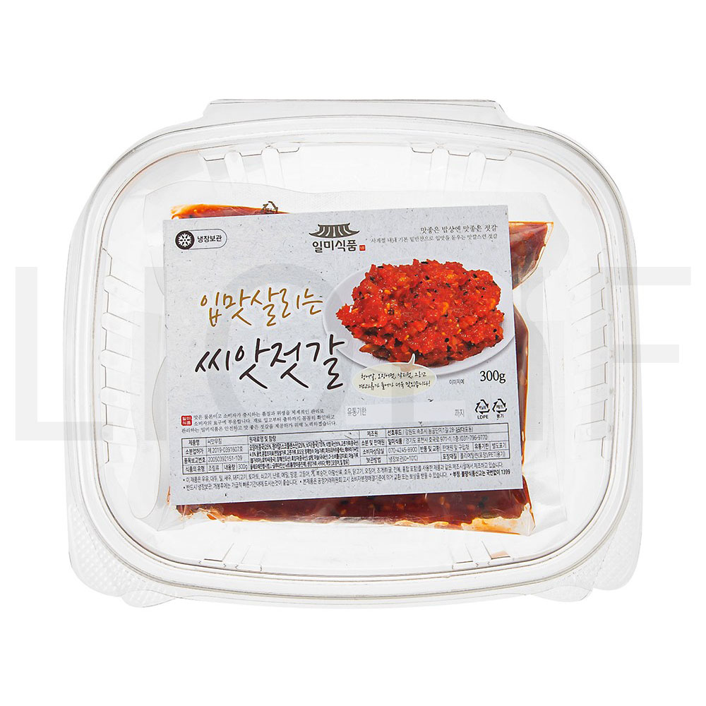 일미식품 기타젓갈 입맛살리는 씨앗젓갈 300g 1개 : SUPER SALE